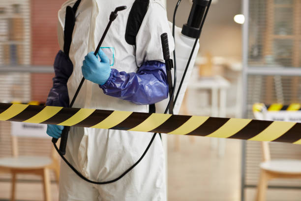Professional Biohazard technician working in Lockhart, FL